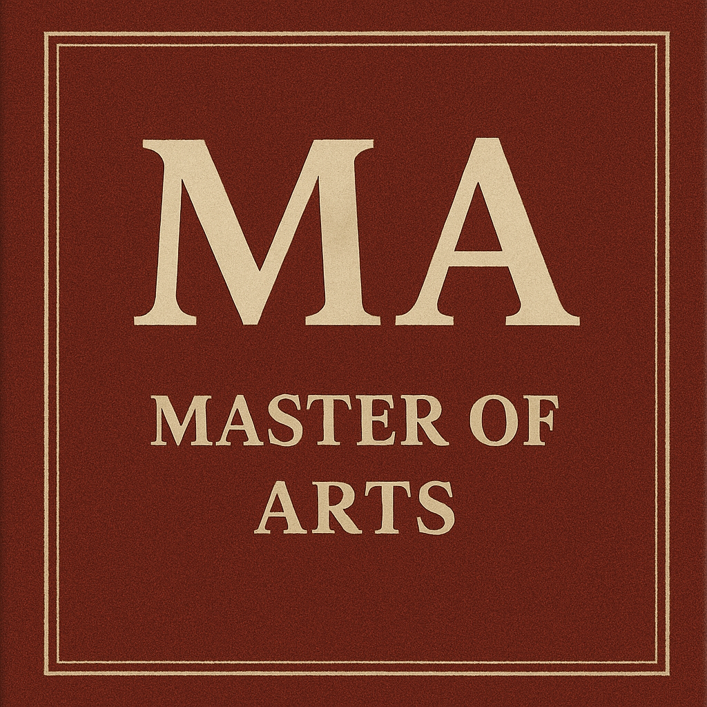 master of arts book cover